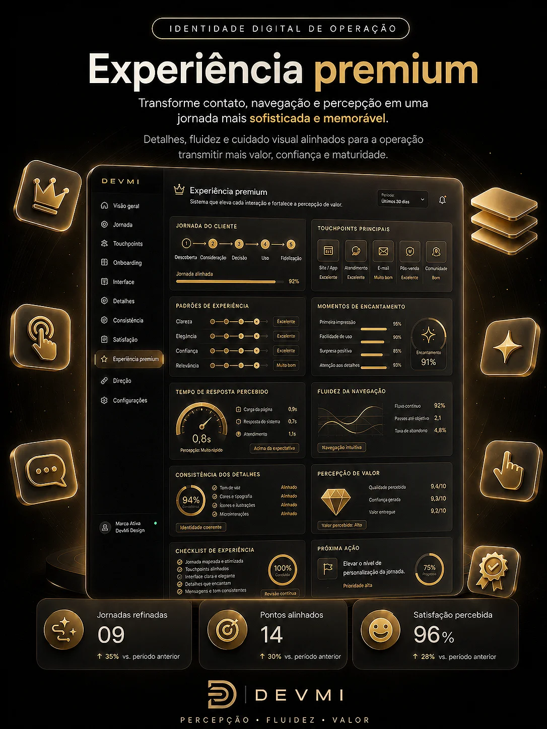 Experiência premium